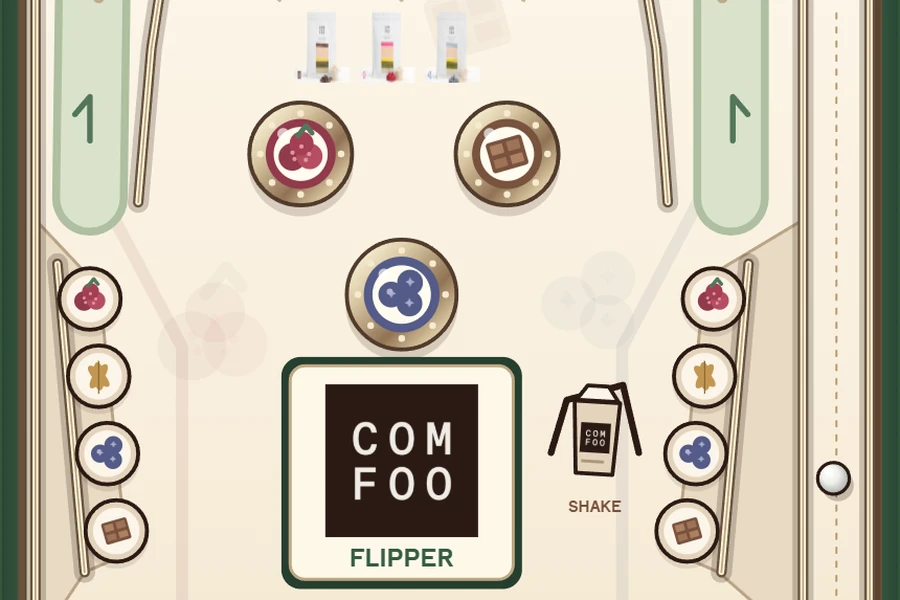 ComFoo Flipper, bild från spelversionen