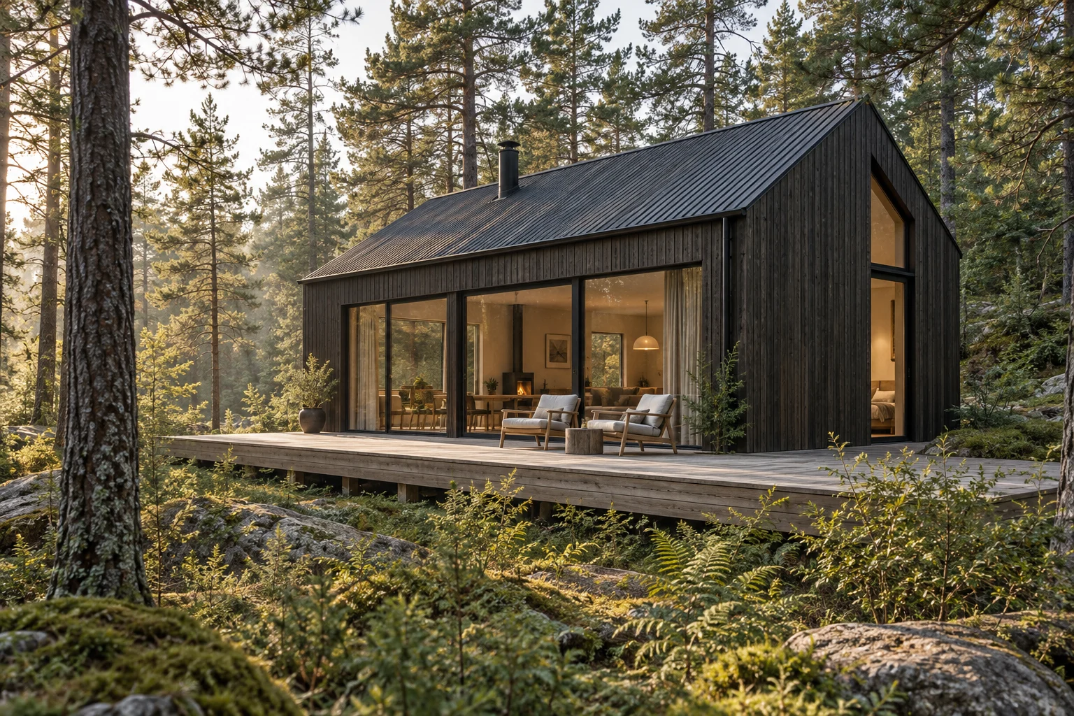 Genererad konceptbild: I skogen