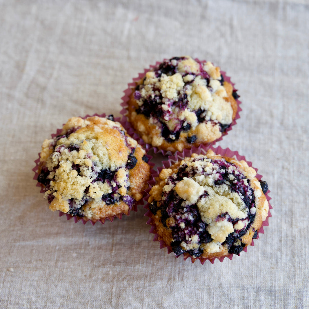 Blåbärsmuffin