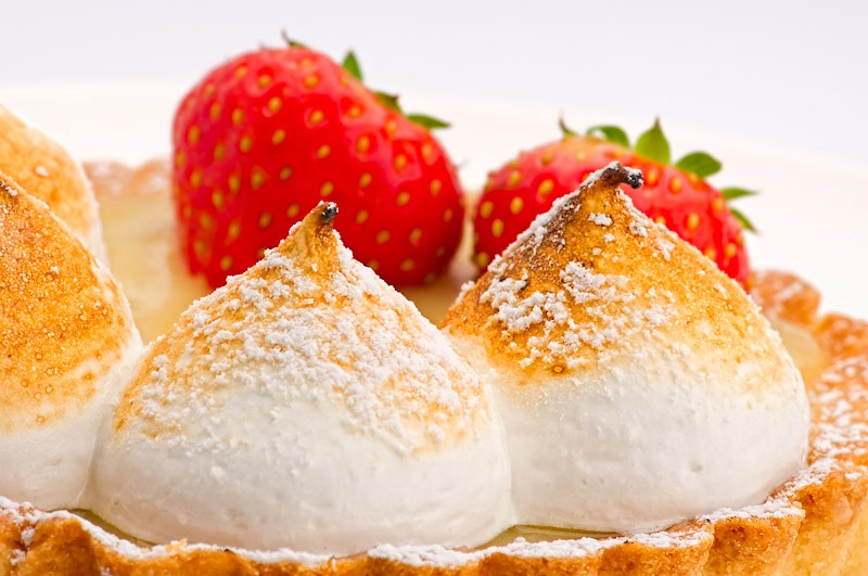 Citrontartalette - närbild