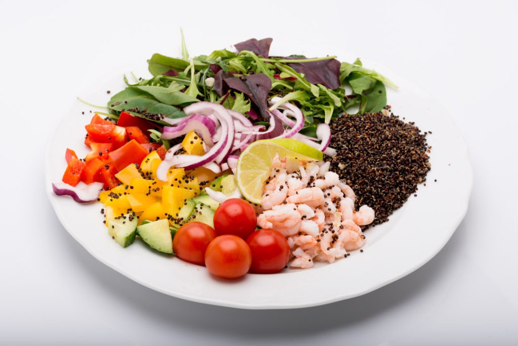Räk Limesallad