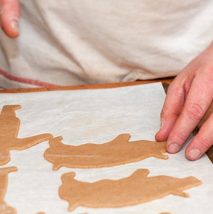 Konditori Valhall - Dagliga arbetet - Pepparkakor