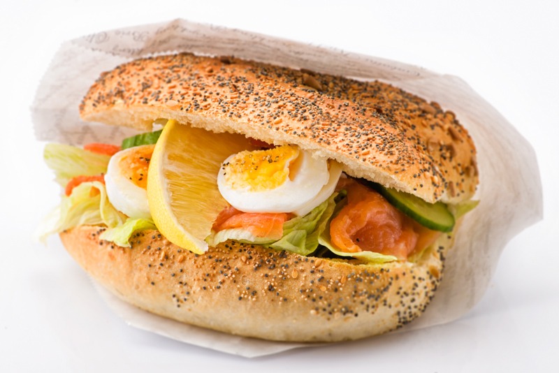 Lax och Ägg, grönsaker