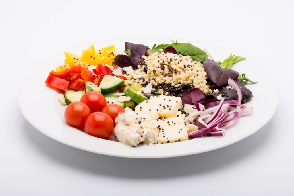 Vegetarisk Ost Sallad